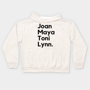 Girlfriends (Black) Kids Hoodie