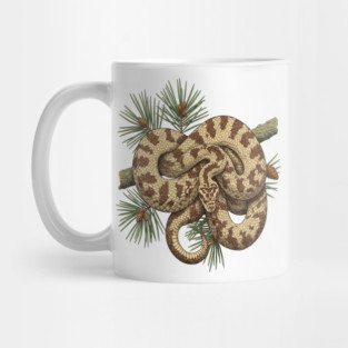 Northern Pine Snake with Longleaf Branches Mug