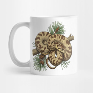 Northern Pine Snake with Longleaf Branches Mug