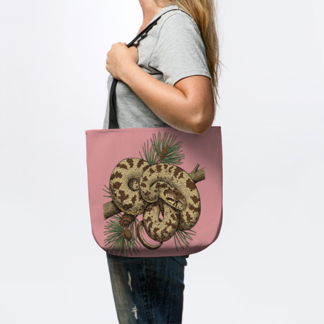 Northern Pine Snake with Longleaf Branches by BirdsnStuff