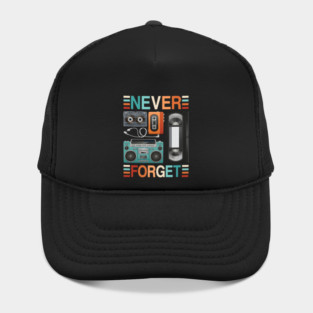 Never forget, Retro Electronics Hat