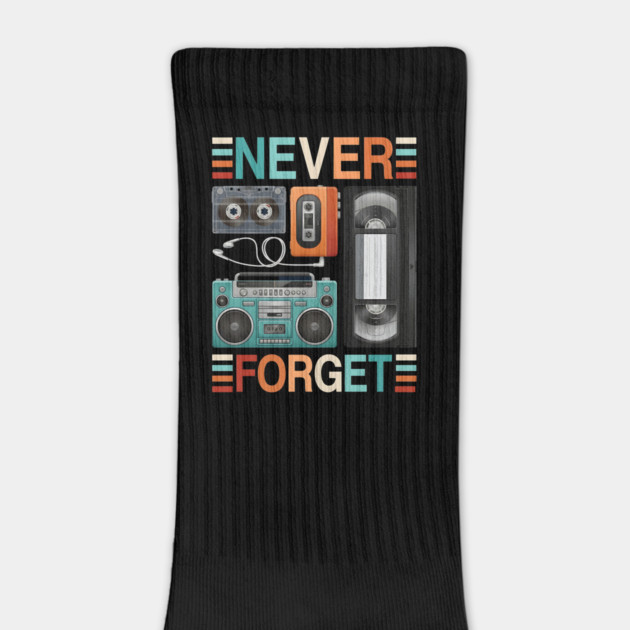 Never forget, Retro Electronics by UrbanLifeApparel