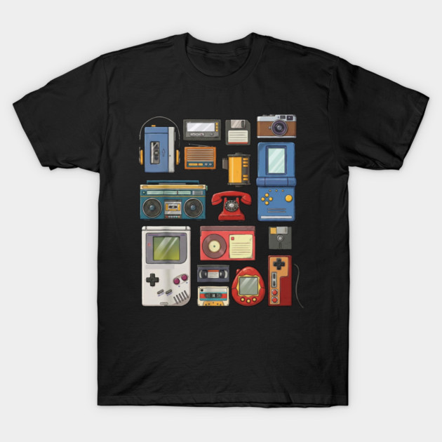 Retro Technology, vintage technology, classic Tech T-Shirt by UrbanLifeApparel