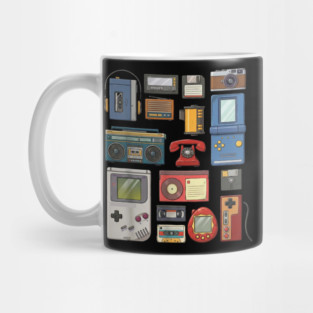 Retro Technology, vintage technology, classic Tech Mug