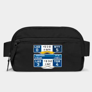 Dodgers Back to Back Championship - Los Angeles Baseball, World Series Bag