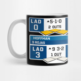 Dodgers Back to Back Championship - Los Angeles Baseball, World Series Mug