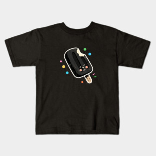 Black And Cold Pop Ice Kids T-Shirt