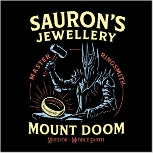 the one ring jewerly Posters and Art