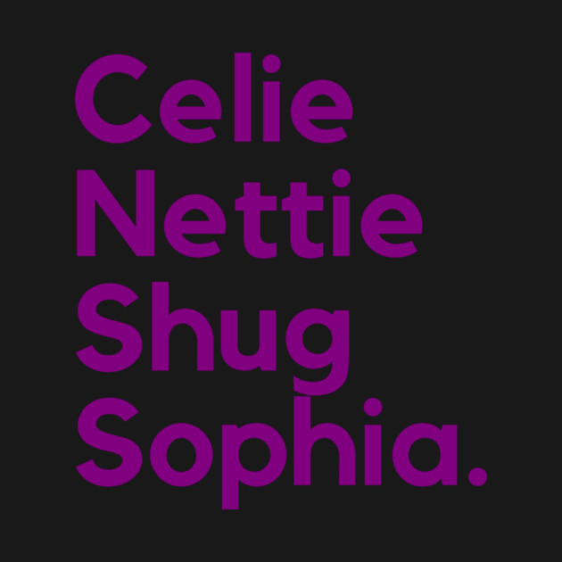 The Color Purple (purple) by BGP Originals