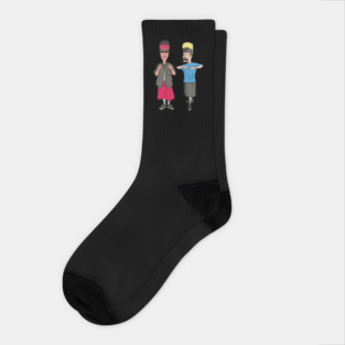 Beavis & Butt-Head Decorating Tree Socks