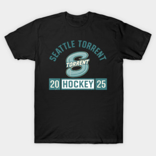 PWHL Seattle Torrent Women’s Ice Hockey Winterwave Pulse 2025 T-Shirt