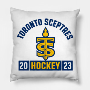 PWHL Seattle Torrent Women’s Ice Hockey Frost Surge Pillow