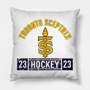 PWHL Seattle Torrent Women’s Ice Hockey Winter Blaze Pillow