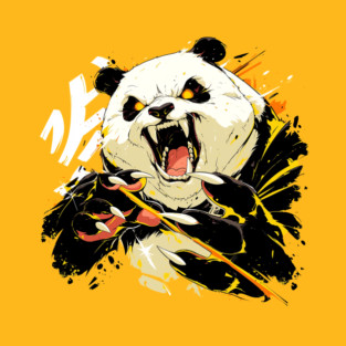 angry panda T-Shirt