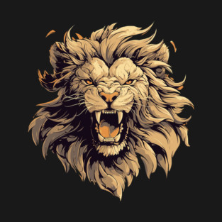 angry lion T-Shirt