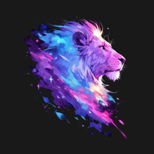 galaxy lion T-Shirt