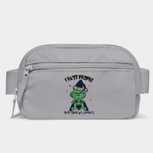 Dallas Cowboys Shirts Grinch Hate People Love Cowboys M10063 Bag