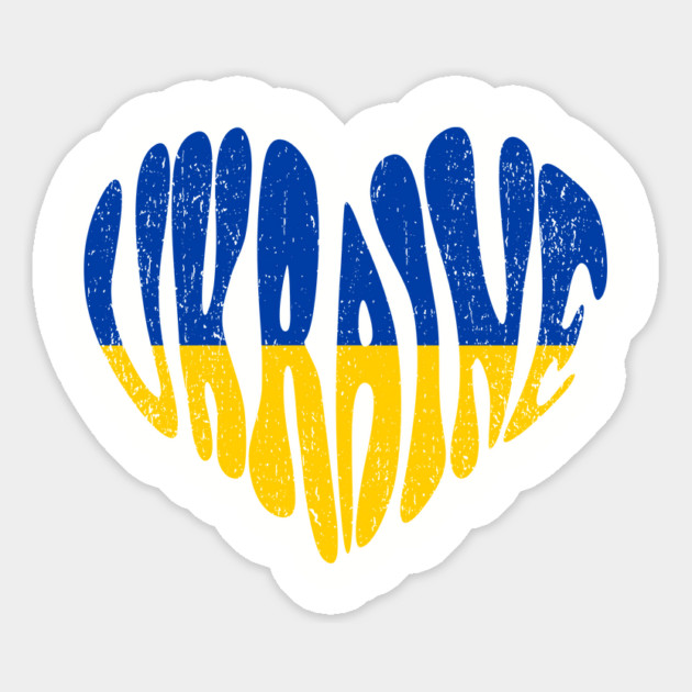 Ukraine Heart Freedom Fighter Activist Magnet by Anticorporati