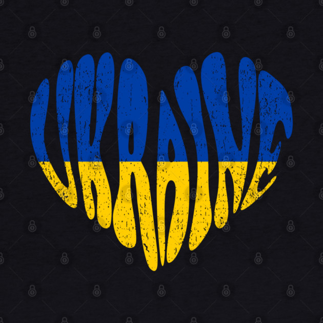 Ukraine Heart Freedom Fighter Activist by Anticorporati