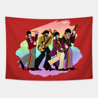 The Beatles Funny Tapestry
