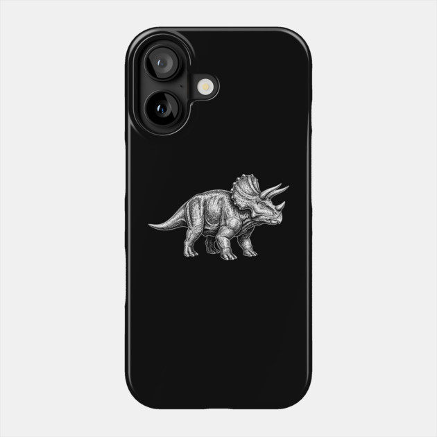 Triceratops Phone Case by CreativeSage