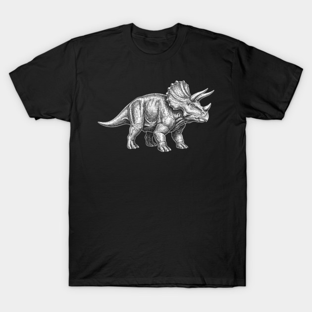 Triceratops T-Shirt by CreativeSage