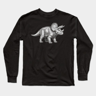 Triceratops Long Sleeve T-Shirt