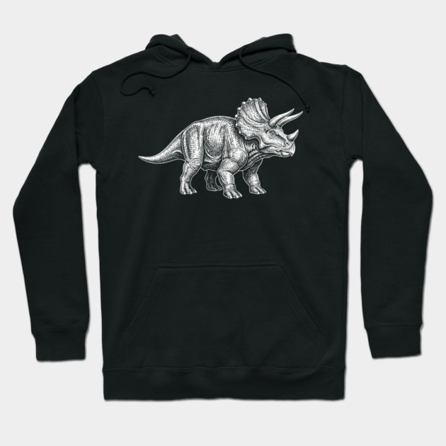 Triceratops Hoodie by CreativeSage