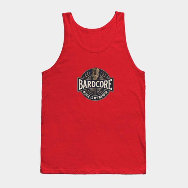 BARDCORE Tank Top by Pete the Cat Guy
