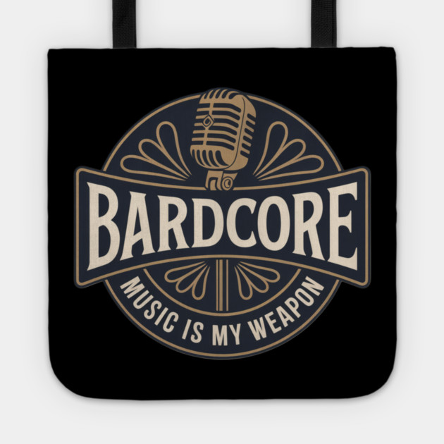 BARDCORE Tote by Pete the Cat Guy