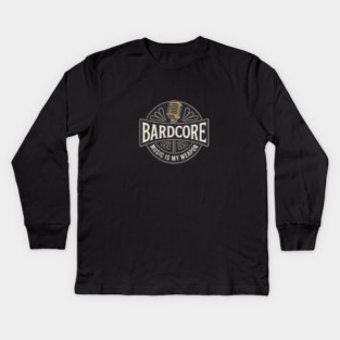 BARDCORE Kids Long Sleeve T-Shirt
