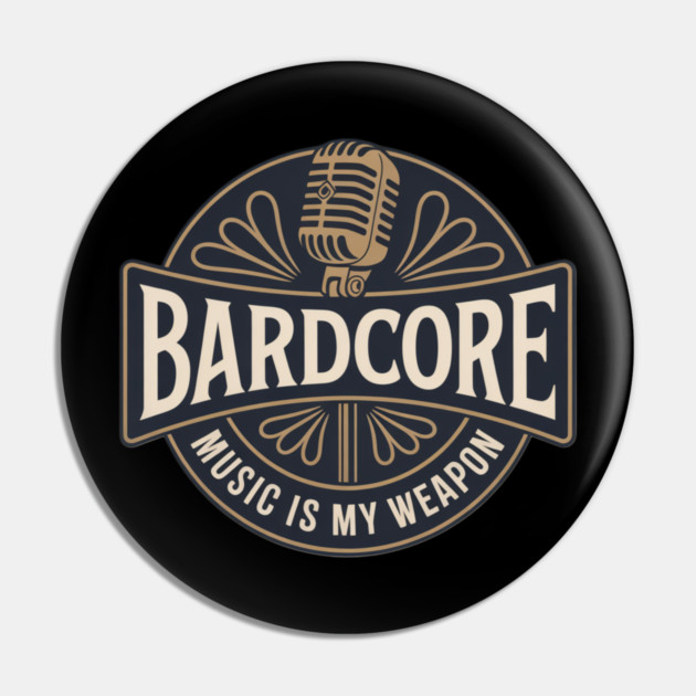 BARDCORE Pin by Pete the Cat Guy