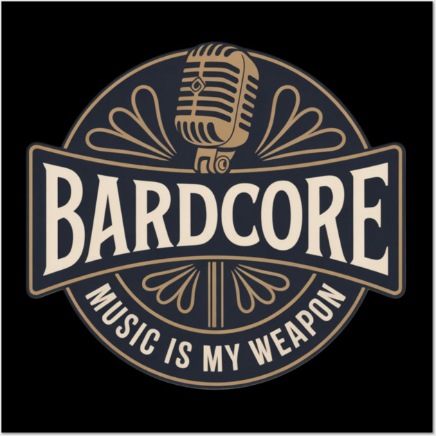 BARDCORE Wall Art by Pete the Cat Guy