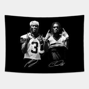 George Pickens And Ceedee Lamb Tapestry