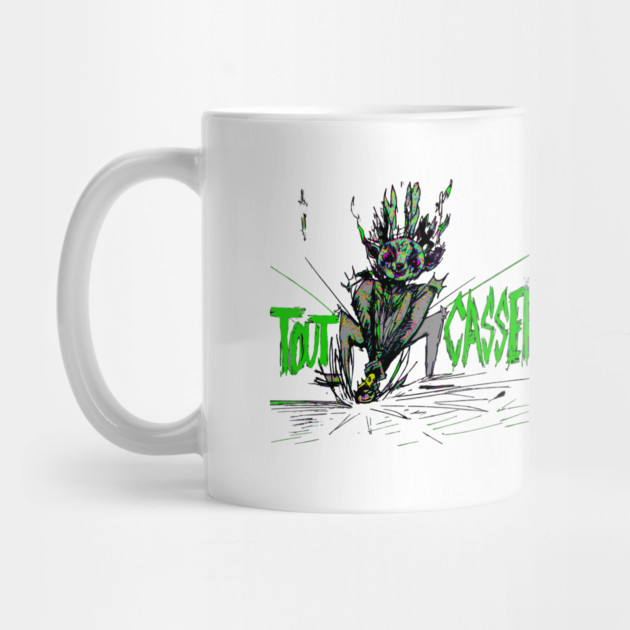 Tout Casser Music Mug, Gringus2000, Scan to Play, Spotify by Art4Music