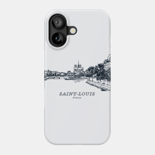 Saint-Louis - France Phone Case