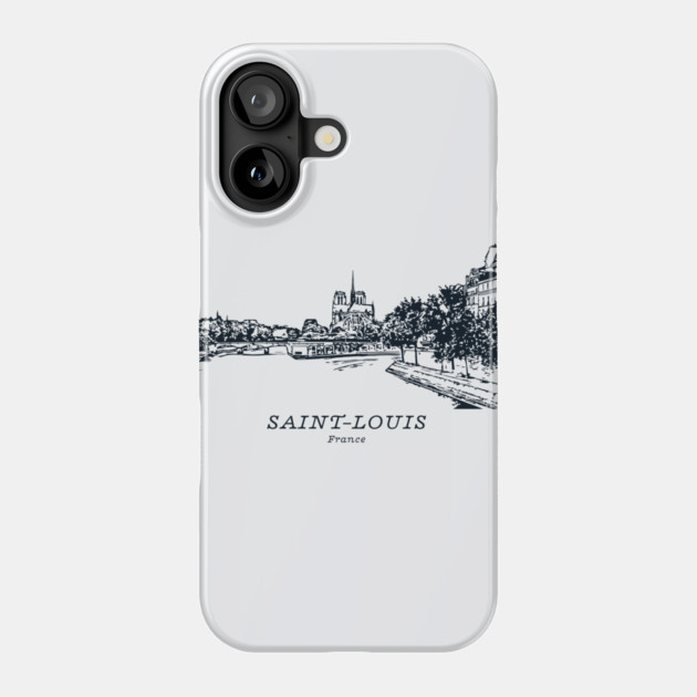 Saint-Louis - France Phone Case by Lakeric