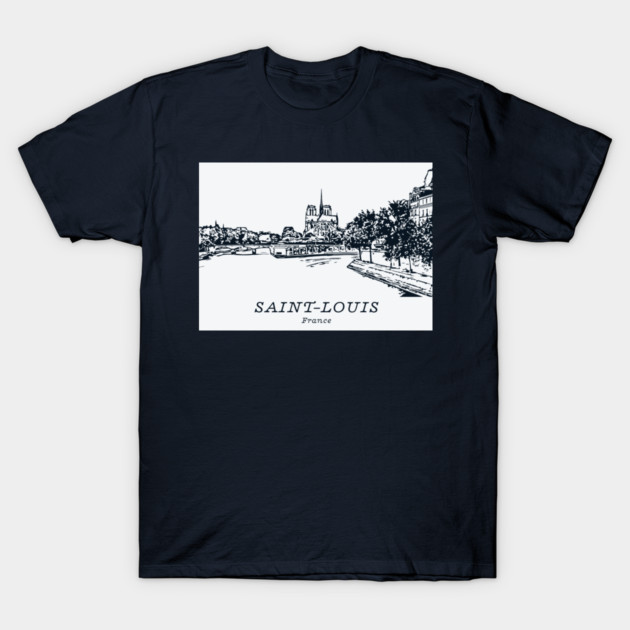 Saint-Louis - France T-Shirt by Lakeric