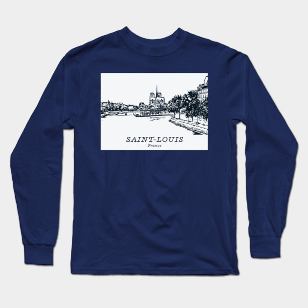 Saint-Louis - France Long Sleeve T-Shirt by Lakeric