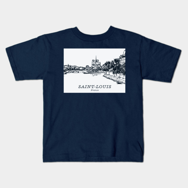 Saint-Louis - France Kids T-Shirt by Lakeric