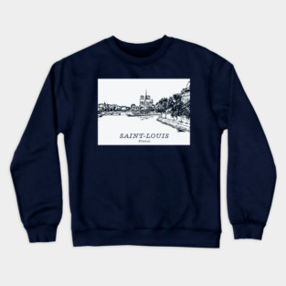 Saint-Louis - France Crewneck Sweatshirt