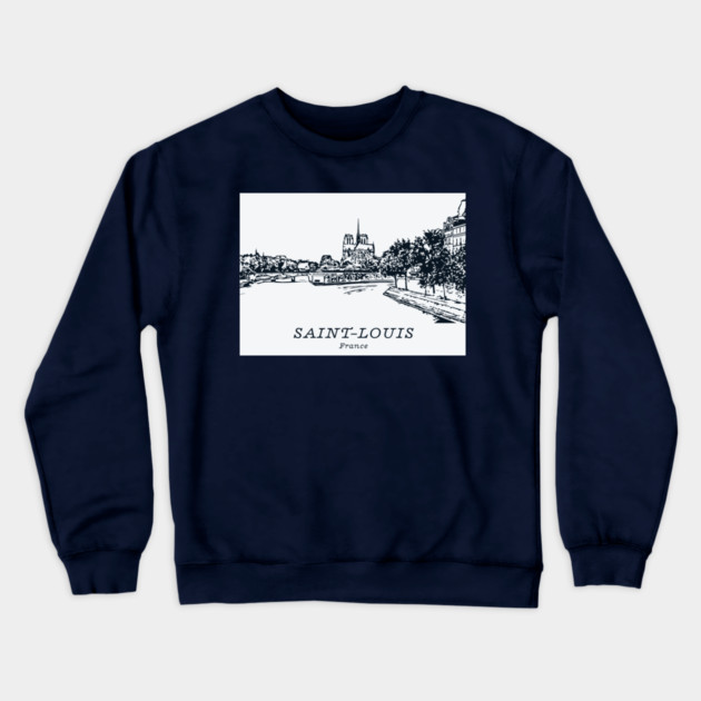 Saint-Louis - France Crewneck Sweatshirt by Lakeric