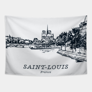 Saint-Louis - France Tapestry