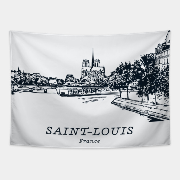 Saint-Louis - France Tapestry by Lakeric