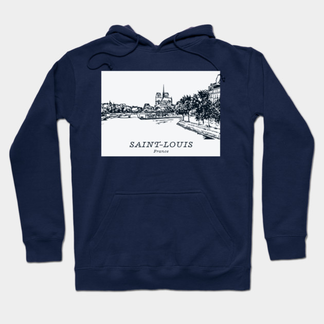 Saint-Louis - France Hoodie by Lakeric