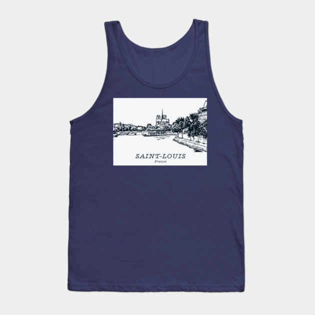 Saint-Louis - France Tank Top by Lakeric