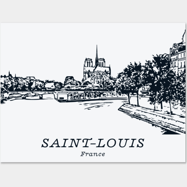 Saint-Louis - France Wall Art by Lakeric