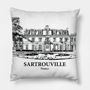 Sartrouville - France Pillow