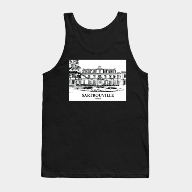 Sartrouville - France Tank Top by Lakeric