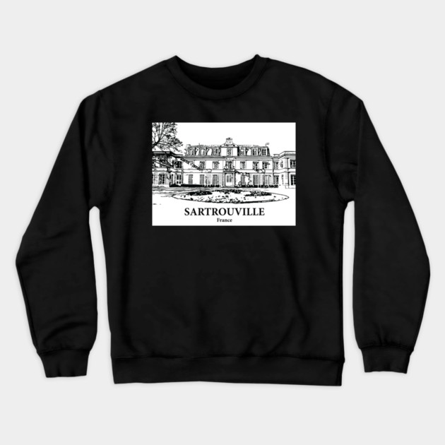 Sartrouville - France Crewneck Sweatshirt by Lakeric